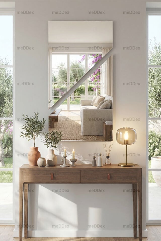 90x50 Banyo Antre Hol Salon Koridor Aynası (2Parça)